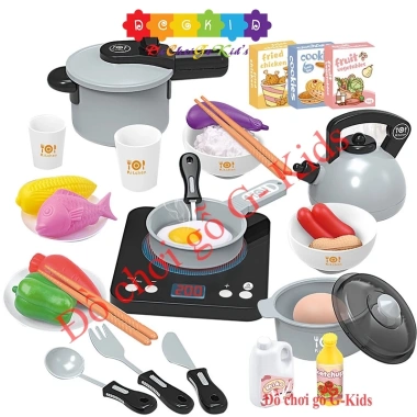 Đồ Chơi Nấu Ăn Mini Cho Bé Gái - Bộ Bếp Dụng Cụ Nhỏ Giá Ưu Đãi 155k