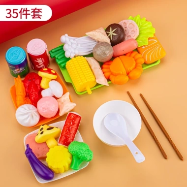 Đồ chơi nấu ăn nồi lẩu set mô hình E956 sáng tạo cho bé, quà Noel, giá ưu đãi 38.000đ