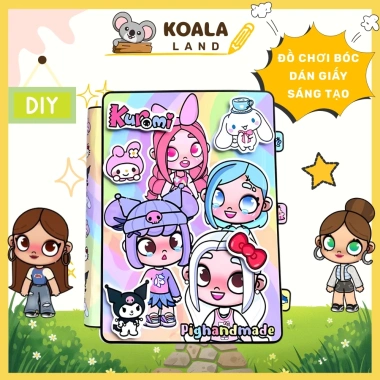 Đồ chơi Ngôi nhà 4 cô bé Melody Kuromi Cinamoroll Kitty - Phát triển tư duy, chỉ 160k