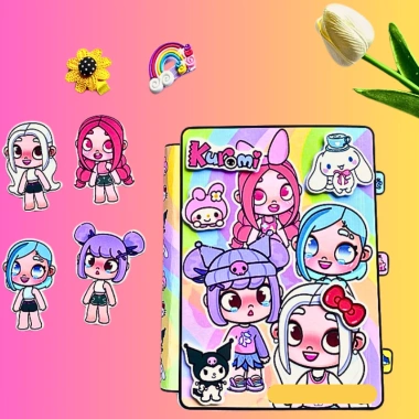 Đồ chơi Ngôi nhà 4 cô bé Melody Kuromi Cinamoroll Kitty - Phát triển tư duy, chỉ 160k