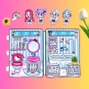 Đồ chơi Ngôi nhà 4 cô bé Melody Kuromi Cinamoroll Kitty - Phát triển tư duy, chỉ 160k 8
