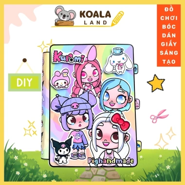 Đồ chơi Ngôi nhà 4 cô bé Melody Kuromi Cinamoroll Kitty - Phát triển tư duy, chỉ 160k