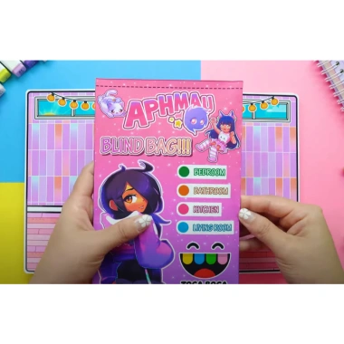 Đồ chơi ngôi nhà búp bê Aphmau Quiet Book - Giá ưu đãi 100.000₫, rèn trí trẻ 2