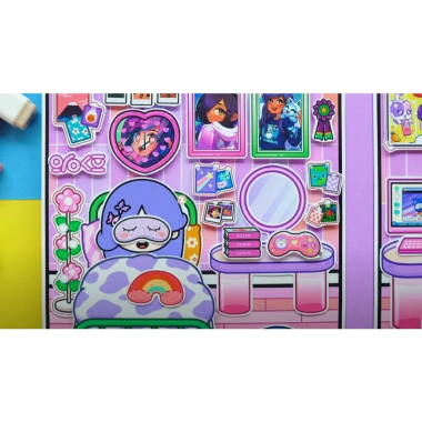 Đồ chơi ngôi nhà búp bê Aphmau Quiet Book - Giá ưu đãi 100.000₫, rèn trí trẻ 5