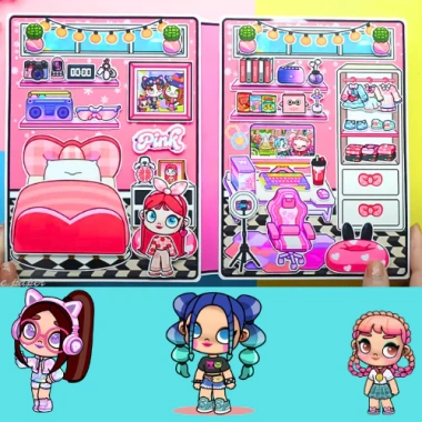 Đồ chơi Ngôi nhà Búp bê Avatar World Black Pink - Toca Life, giảm còn 120k