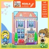 Đồ chơi Ngôi Nhà Búp Bê Giấy Cắt Thủ Công DIY Baby Villa Quiet Book Giá 76.000₫