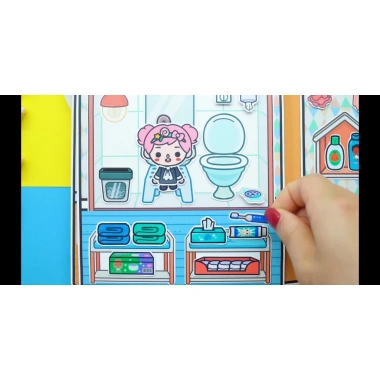 Đồ chơi Ngôi Nhà Búp Bê Giấy Cắt Thủ Công DIY Baby Villa Quiet Book Giá 76.000₫ 4 Đồ chơi Ngôi Nhà Búp Bê Giấy Cắt Thủ Công DIY Baby Villa Quiet Book Giá 76.000₫ 4