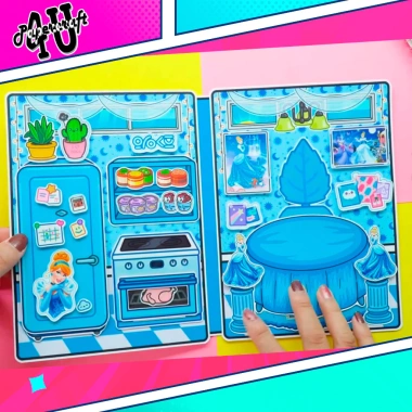 Đồ chơi Ngôi nhà búp bê giấy cắt thủ công DIY Toca Life TA071 - Giá 146.160₫ 4