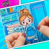 Đồ chơi Ngôi nhà búp bê giấy cắt thủ công DIY Toca Life TA071 - Giá 146.160₫ 9