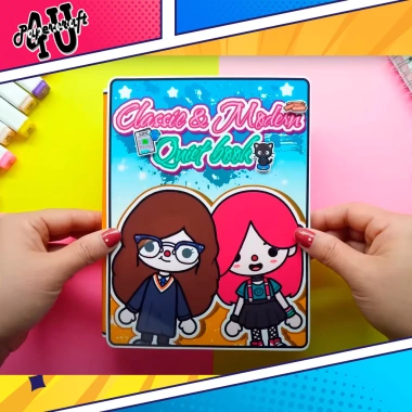 Đồ chơi ngôi nhà búp bê giấy cắt thủ công DIY - Toca Life World mẫu TA032, giá ưu đãi 100k 2
