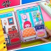 Đồ chơi ngôi nhà búp bê giấy cắt thủ công DIY - Toca Life World mẫu TA032, giá ưu đãi 100k 5