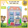 Đồ chơi Ngôi nhà Búp Bê Giấy Cắt Thủ Công DIY TOCA LIFE WORLD Mẫu TA065 - Phát triển trí tưởng tượng, Giá chỉ 148.667₫