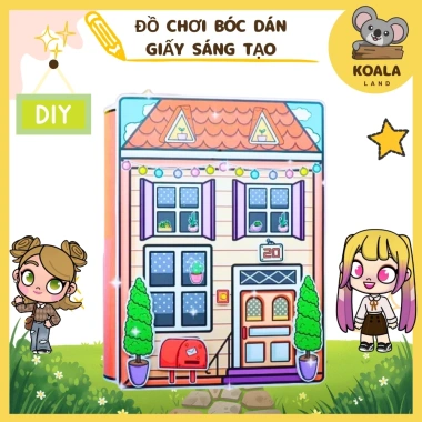 Đồ chơi Ngôi nhà Búp Bê Giấy Cắt Thủ Công DIY TOCA LIFE WORLD Mẫu TA065 - Phát triển trí tưởng tượng, Giá chỉ 148.667₫