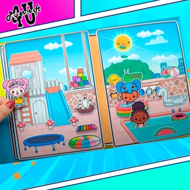 Đồ chơi Ngôi nhà Búp Bê Giấy Cắt Thủ Công DIY TOCA LIFE WORLD Mẫu TA065 - Phát triển trí tưởng tượng, Giá chỉ 148.667₫ 4 Đồ chơi Ngôi nhà Búp Bê Giấy Cắt Thủ Công DIY TOCA LIFE WORLD Mẫu TA065 - Phát triển trí tưởng tượng, Giá chỉ 148.667₫ 4