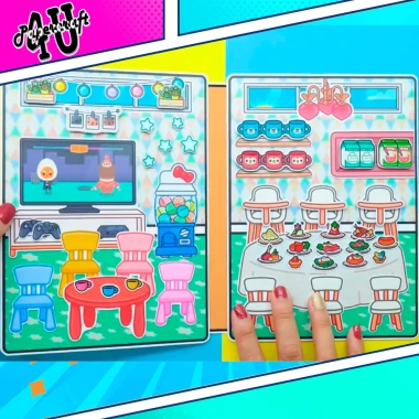 Đồ chơi Ngôi nhà Búp Bê Giấy Cắt Thủ Công DIY TOCA LIFE WORLD Mẫu TA065 - Phát triển trí tưởng tượng, Giá chỉ 148.667₫ 5 Đồ chơi Ngôi nhà Búp Bê Giấy Cắt Thủ Công DIY TOCA LIFE WORLD Mẫu TA065 - Phát triển trí tưởng tượng, Giá chỉ 148.667₫ 5