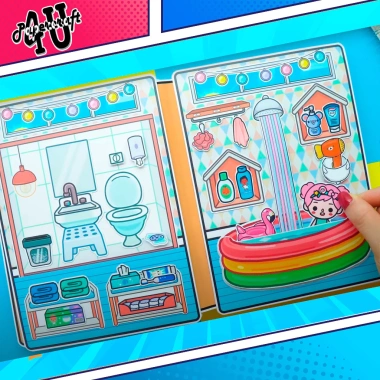 Đồ chơi Ngôi nhà Búp Bê Giấy Cắt Thủ Công DIY TOCA LIFE WORLD Mẫu TA065 - Phát triển trí tưởng tượng, Giá chỉ 148.667₫ 7 Đồ chơi Ngôi nhà Búp Bê Giấy Cắt Thủ Công DIY TOCA LIFE WORLD Mẫu TA065 - Phát triển trí tưởng tượng, Giá chỉ 148.667₫ 7