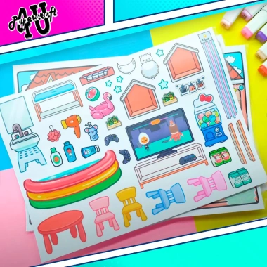 Đồ chơi Ngôi nhà Búp Bê Giấy Cắt Thủ Công DIY TOCA LIFE WORLD Mẫu TA065 - Phát triển trí tưởng tượng, Giá chỉ 148.667₫ 9 Đồ chơi Ngôi nhà Búp Bê Giấy Cắt Thủ Công DIY TOCA LIFE WORLD Mẫu TA065 - Phát triển trí tưởng tượng, Giá chỉ 148.667₫ 9