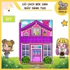 Đồ chơi ngôi nhà búp bê giấy cắt thủ công DIY Toca Life World mẫu TA28 giảm giá 20% chỉ 100.000₫