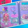 Đồ chơi ngôi nhà búp bê giấy cắt thủ công DIY Toca Life World mẫu TA28 giảm giá 20% chỉ 100.000₫ 3
