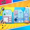 Đồ chơi ngôi nhà búp bê giấy cắt thủ công DIY Toca Life World TA012 giảm giá 124k 5