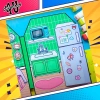 Đồ chơi ngôi nhà búp bê giấy cắt thủ công DIY Toca Life World TA012 giảm giá 124k 7