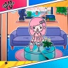 Đồ chơi Ngôi Nhà Búp Bê Giấy Cắt Thủ Công DIY Toca Life World TA041 Giá 100k 6