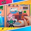 Đồ chơi Ngôi Nhà Búp Bê Giấy Cắt Thủ Công DIY Toca Life World TA041 Giá 100k 9