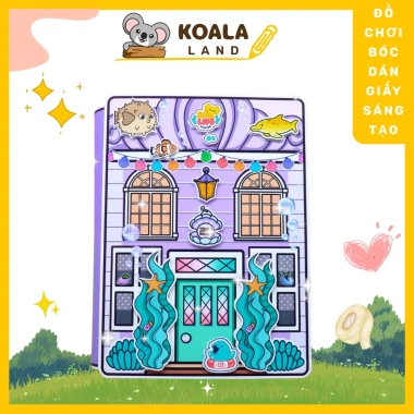 Đồ chơi ngôi nhà búp bê giấy cắt thủ công DIY TOCA LIFE WORLD TA064 giá 100k