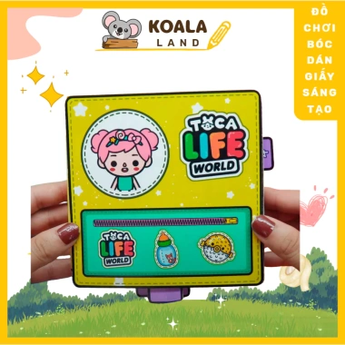 Đồ chơi Ngôi nhà Búp Bê Giấy Cắt Thủ công DIY TOCA LIFE WORLD TA09 - Squishy Kuromi, Giá chỉ 144.660₫