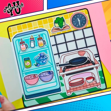Đồ chơi Ngôi nhà Búp Bê Giấy Cắt Thủ công DIY TOCA LIFE WORLD TA09 - Squishy Kuromi, Giá chỉ 144.660₫ 4 Đồ chơi Ngôi nhà Búp Bê Giấy Cắt Thủ công DIY TOCA LIFE WORLD TA09 - Squishy Kuromi, Giá chỉ 144.660₫ 4