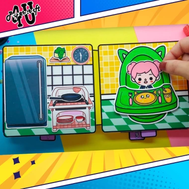 Đồ chơi Ngôi nhà Búp Bê Giấy Cắt Thủ công DIY TOCA LIFE WORLD TA09 - Squishy Kuromi, Giá chỉ 144.660₫ 7 Đồ chơi Ngôi nhà Búp Bê Giấy Cắt Thủ công DIY TOCA LIFE WORLD TA09 - Squishy Kuromi, Giá chỉ 144.660₫ 7