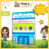 Đồ chơi Ngôi nhà Búp Bê Giấy Cắt Thủ Công DIY - Toca Life World TA14 Giá 100k