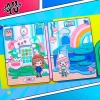 Đồ chơi Ngôi nhà Búp Bê Giấy Cắt Thủ Công DIY - Toca Life World TA14 Giá 100k 2