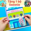 Đồ chơi Ngôi nhà Búp Bê Giấy Cắt Thủ Công DIY - Toca Life World TA14 Giá 100k 4