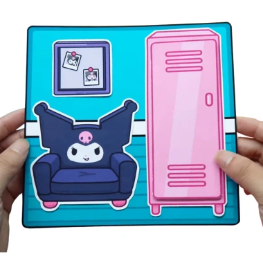 Đồ chơi ngôi nhà búp bê giấy - Công chúa Tocaboca, học liệu bóc dán H32, chỉ 120.000₫