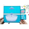 Đồ chơi ngôi nhà búp bê giấy - Công chúa Tocaboca, học liệu bóc dán H32, chỉ 120.000₫ 6