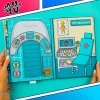 Đồ chơi Ngôi nhà Búp bê Giấy DIY - Bệnh viện Búp bê, Giá ưu đãi 120k, Thủ công sáng tạo 3