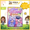 Đồ chơi Ngôi nhà Búp bê giấy DIY Kuromi và Melody Quiet Book, giảm giá 168k