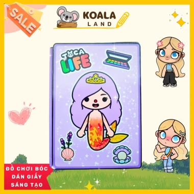 Đồ chơi Ngôi nhà Búp Bê Giấy DIY mẫu TA02 – Toca Life World, giảm giá 20%
