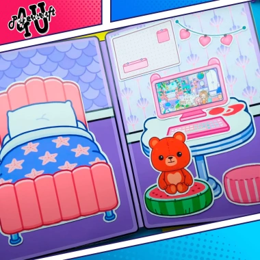 Đồ chơi Ngôi nhà Búp Bê Giấy DIY mẫu TA02 – Toca Life World, giảm giá 20% 5