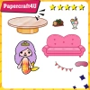 Đồ chơi Ngôi nhà Búp Bê Giấy DIY mẫu TA02 – Toca Life World, giảm giá 20% 9