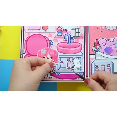 Đồ chơi ngôi nhà búp bê giấy DIY My Melody House in Quiet Book, giảm còn 89.000₫