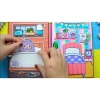 Đồ chơi ngôi nhà búp bê giấy DIY Rich và Poor Quiet Book – Búp bê bé gái squishy, cắt thủ công 99k 9