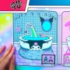 Đồ chơi ngôi nhà búp bê giấy DIY TOCA LIFE WORLD DB02 Kuromi Melody - Giá 120.000₫ 8