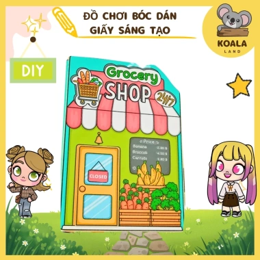 Đồ chơi ngôi nhà búp bê giấy DIY Toca Life World mẫu TA010 – Giá chỉ 138.550 VND