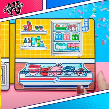Đồ chơi ngôi nhà búp bê giấy DIY Toca Life World mẫu TA010 – Giá chỉ 138.550 VND 4 Đồ chơi ngôi nhà búp bê giấy DIY Toca Life World mẫu TA010 – Giá chỉ 138.550 VND 4