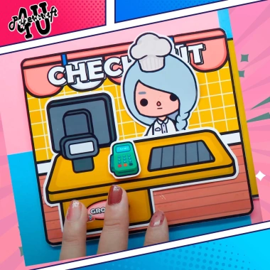 Đồ chơi ngôi nhà búp bê giấy DIY Toca Life World mẫu TA010 – Giá chỉ 138.550 VND 6 Đồ chơi ngôi nhà búp bê giấy DIY Toca Life World mẫu TA010 – Giá chỉ 138.550 VND 6
