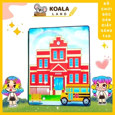 Đồ chơi Ngôi nhà Búp Bê Giấy DIY Toca Life World mẫu TA015 - Giá chỉ 131.160₫