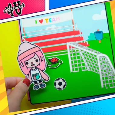 Đồ chơi Ngôi nhà Búp Bê Giấy DIY Toca Life World mẫu TA015 - Giá chỉ 131.160₫