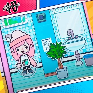 Đồ chơi Ngôi nhà Búp Bê Giấy DIY Toca Life World mẫu TA015 - Giá chỉ 131.160₫ 7 Đồ chơi Ngôi nhà Búp Bê Giấy DIY Toca Life World mẫu TA015 - Giá chỉ 131.160₫ 7